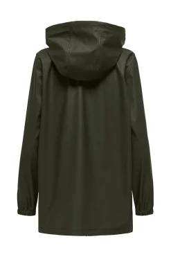 Chubasquero con capucha