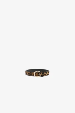 Cintur&oacute;n estampado animal