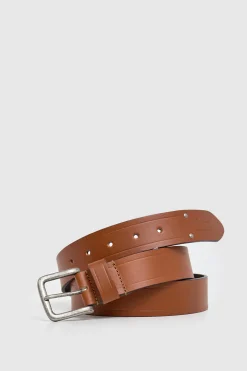 Cintur&oacute;n piel hebilla
