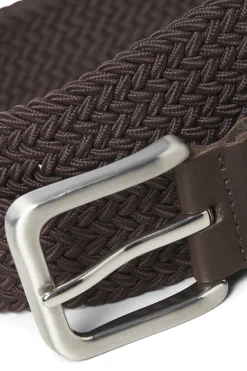Cintur&oacute;n trenzado hebilla pin