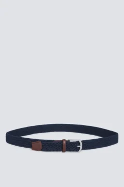 Cinturón trenzado monocolor