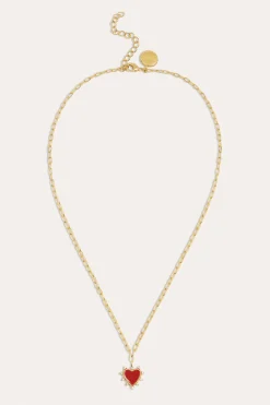 Collar Amour Baño Oro