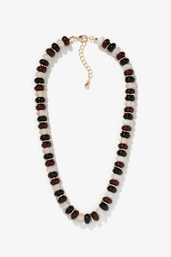 Collar de Cuentas Tricolor