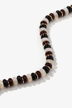 Collar de Cuentas Tricolor