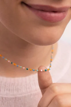 Collar Dots Alpine Ba&ntilde;o Oro