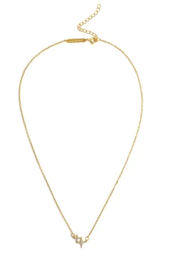 Collar Duo Spark Plata Ba&ntilde;o Oro