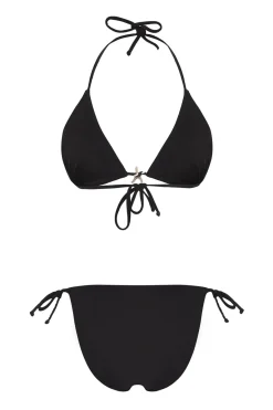Conjunto de bikini triangular detalle estrella