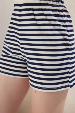 Conjunto de pijama corto rayas cerezas