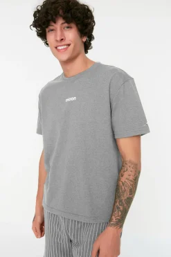 Conjunto de pijama corto rayas