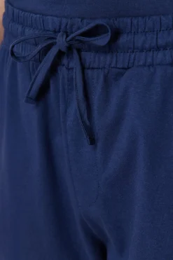 Conjunto de pijama corto liso