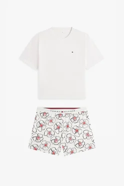 Conjunto pijama corto print floral