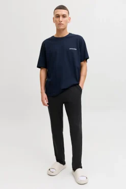 Conjunto pijama largo manga corta