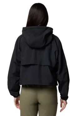 Cortavientos corto con capucha