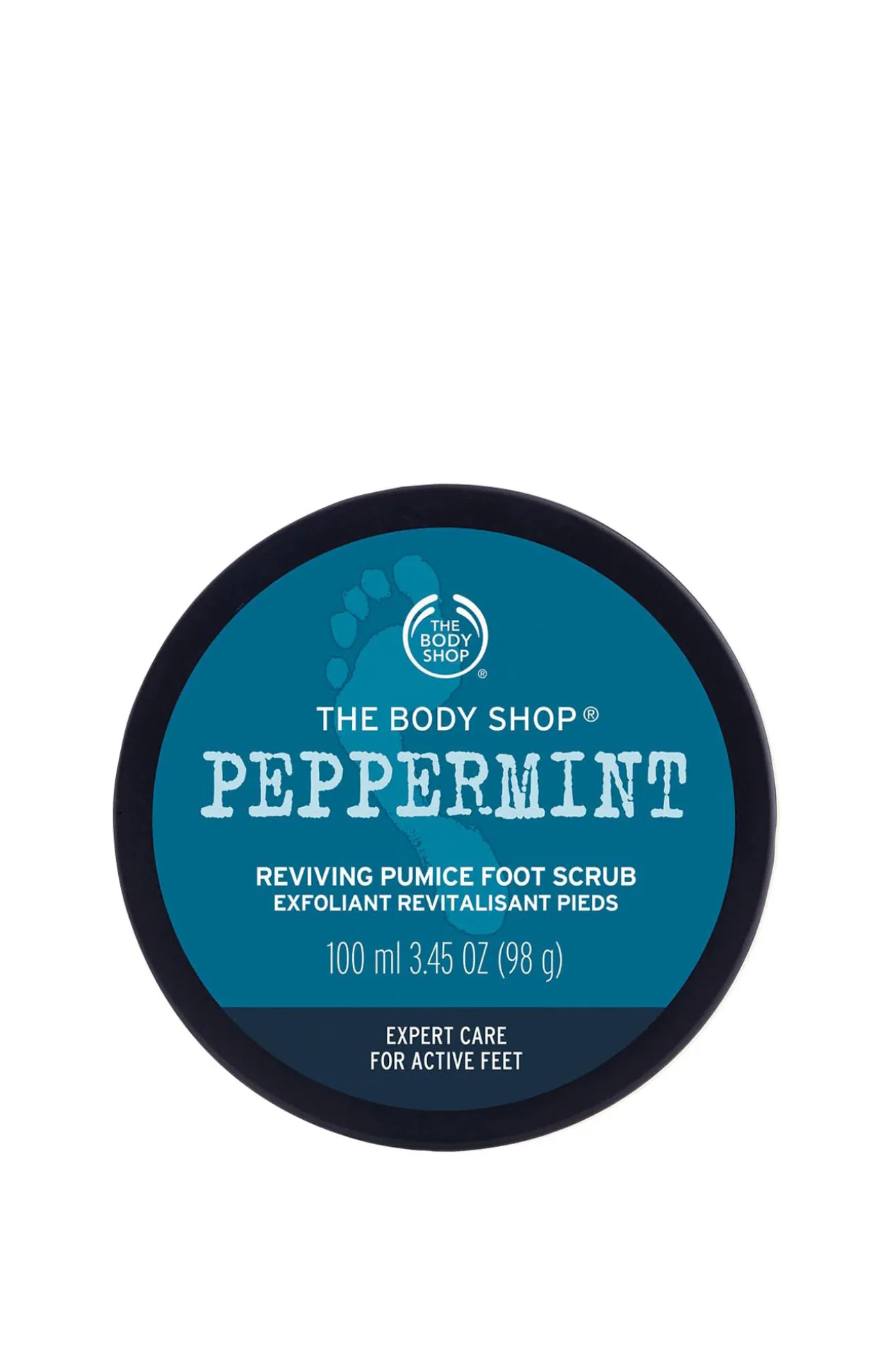 Exfoliante Calmante de Piedra Pómez y Menta para Pies