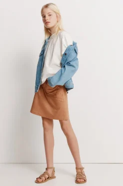 Falda ante ni&ntilde;a