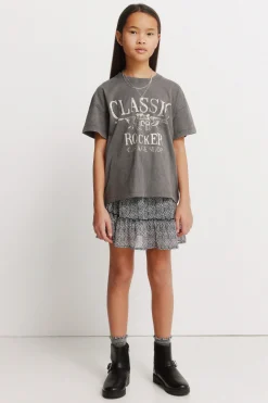 Falda cebra ni&ntilde;a