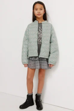 Falda cebra ni&ntilde;a