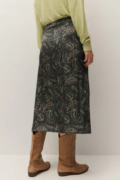 Falda con un estampado pashley
