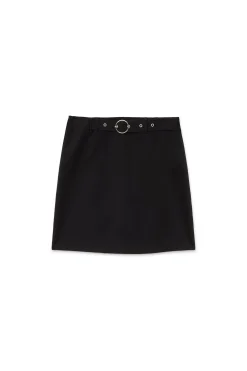 Falda Corta Cintur&oacute;n