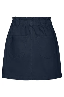 Falda corta con cintura el&aacute;stica