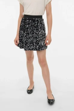 Falda corta lentejuelas