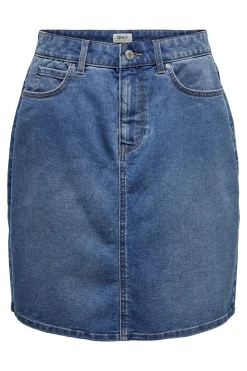 Falda corta vaquera