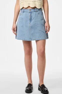 Falda corta vaquera