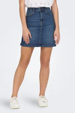 Falda corta vaquera