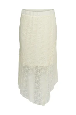 Falda de encaje talla grande