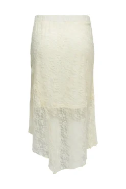 Falda de encaje talla grande