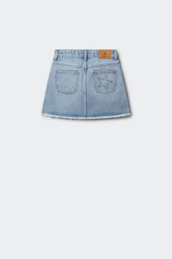 Falda denim b&aacute;sica ni&ntilde;a