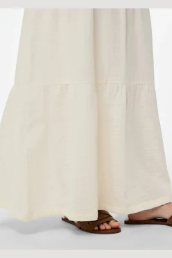 Falda larga de algod&oacute;n