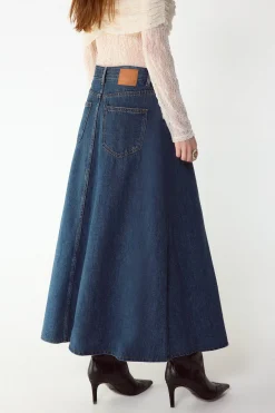 Falda Larga Vaquera