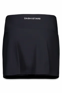 Falda microfibra negra malla interior