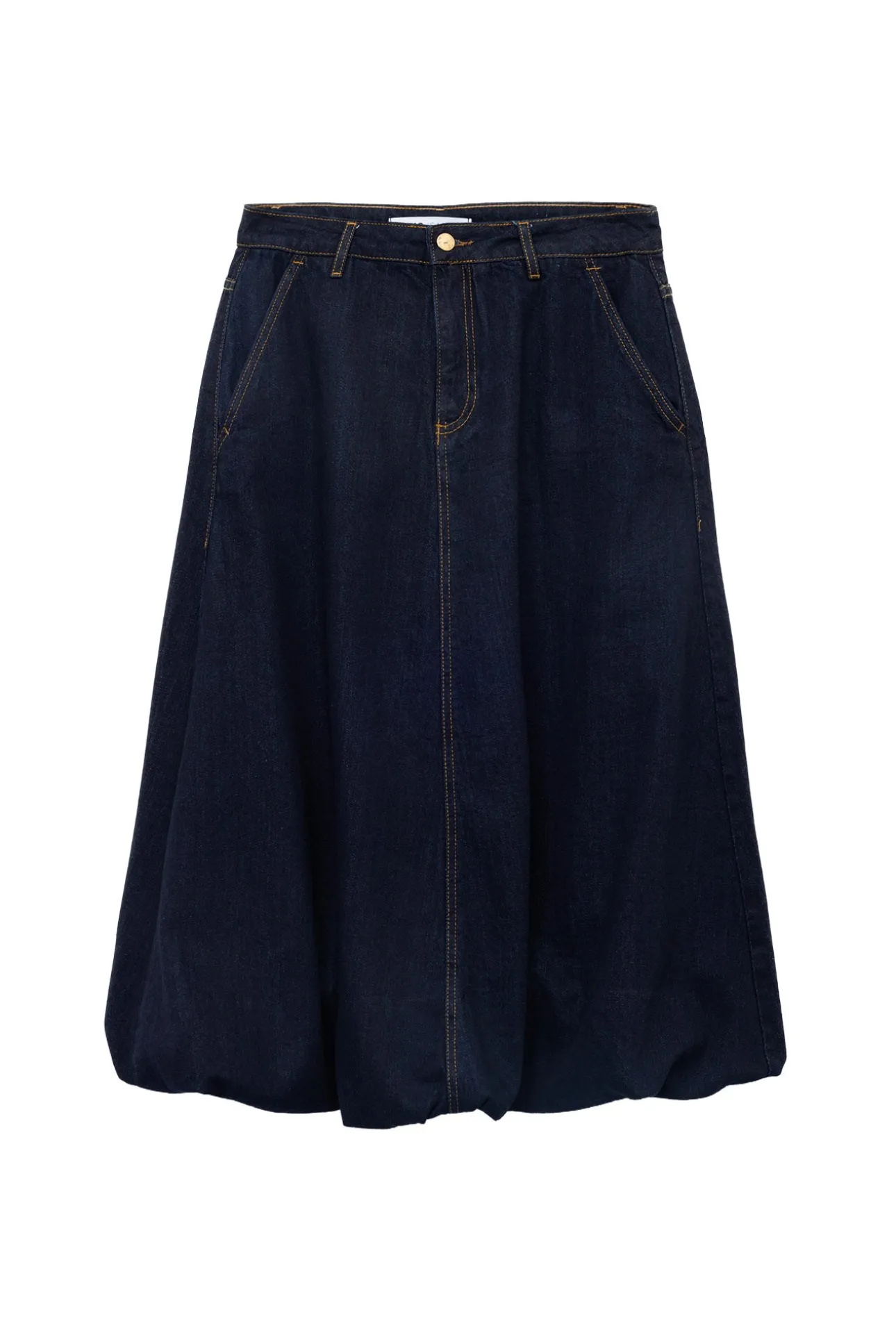 Falda midi de corte est&aacute;ndar