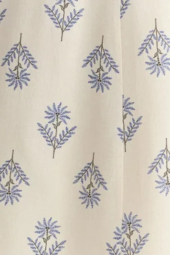 Falda midi estampada