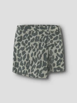Falda pantal&oacute;n de leopardo