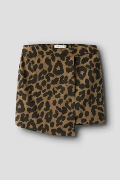 Falda pantal&oacute;n de leopardo