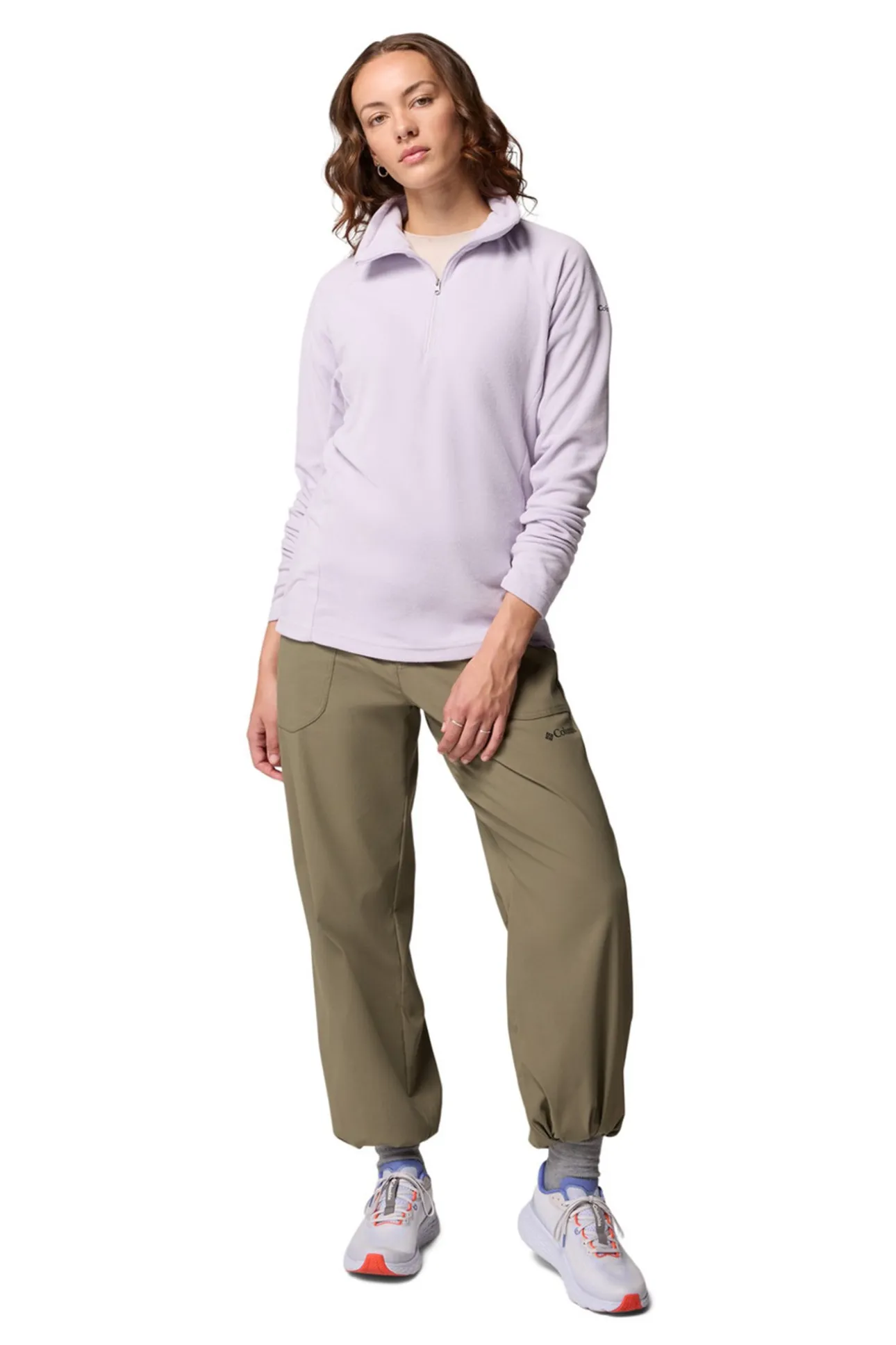 Forro polar con media cremallera