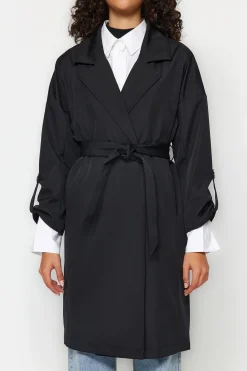 Gabardina oversize larga