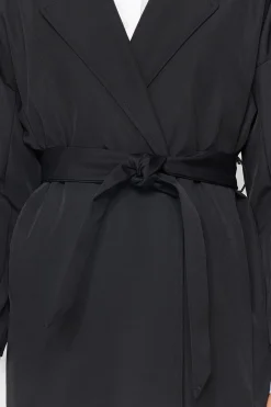 Gabardina oversize larga