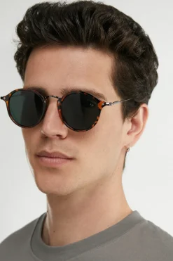 Gafas de sol redondas metal ligeras