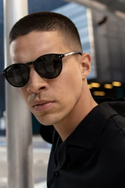 Gafas de sol redondas polarizadas