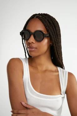 Gafas de sol redondas polarizadas