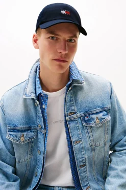 Gorra Tommy Jeans con bandera frontal