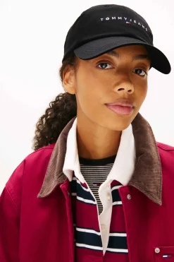 Gorra Tommy Jeans con logotipo frontal