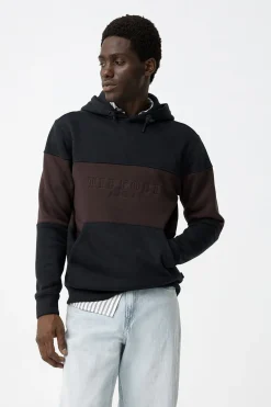 Hoodie con Bordado Frontal