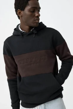 Hoodie con Bordado Frontal