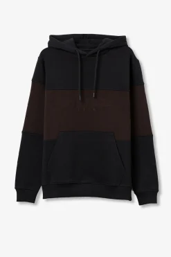 Hoodie con Bordado Frontal
