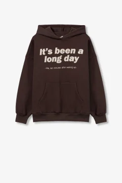 Hoodie Oversized estampado